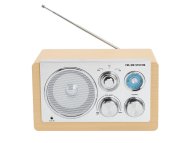 DENVER TR-63LW Lightwood AM/FM Radio