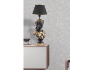 OPVIQ Stona lampa Opelya Black