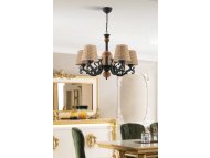 OPVIQ Luster Fiona Hazeran Wood Black White Natural