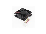 E-GREEN Ventilator za kuæište 80x80x25mm na molex, crni