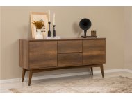 HANAH HOME Komoda Vina Walnut