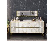 HANAH HOME Komoda Frida White