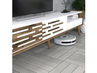 HANAH HOME Valensiya Walnut White