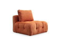 ATELIER DEL SOFA Amaris O1 Orange 1-Seat Sofa