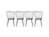 HANAH HOME Set 4 stolice Yıldız 985 V4