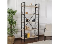 HANAH HOME Elysian Travertine Black