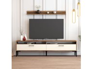 HANAH HOME TV polica Istanbul Walnut Cream