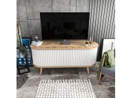 HANAH HOME TV polica Stor Oud Oak White