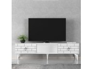 HANAH HOME TV polica Varna White