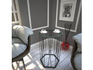 HANAH HOME Pomoćni stočić Cetrus Glass