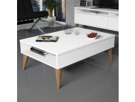 HANAH HOME Sto za dnevnu sobu Best White