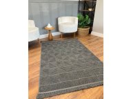 Conceptum Hypnose Tepih staza (80x150) Dizayn Kare Anthracite