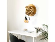 OPVIQ Bulldog Zlatna zidna lampa