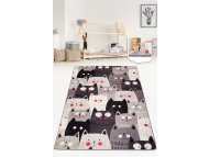 Conceptum Hypnose Tepih staza (80x100) Cats Gray Djt