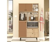 HANAH HOME RE3 SK Višenamenska polica u boji drveta