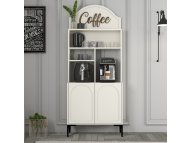 HANAH HOME Lyon 80 Cream Black