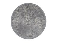 Conceptum Hypnose Notta 1108 Okrugli sivi tepih 100 cm (614CCL1566)