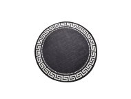 Conceptum Hypnose Antik Okrugli tepih crno - bela boja 100 cm (882CHL1621)