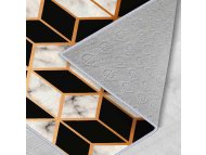 Conceptum Hypnose Zlatno krem crni tepih Wooylk 0069 100 x 150 (102HFT2748)