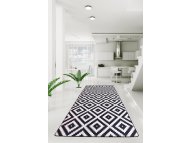 Conceptum Hypnose Crno - Beli tepih Djt 100 x 180 (286CHL3915)