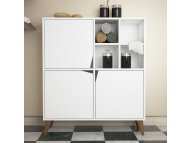 HANAH HOME Pulse White White komoda