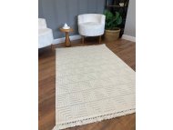Conceptum Hypnose Tepih u krem boji Dizayn Kare 100 x 300 (514SRZ1804)