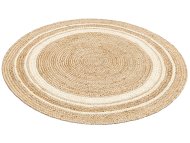 Conceptum Hypnose Okrugli tepih Ech 01 R Natural White 120 x 120 (271EKH2157)
