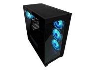 LC POWER Seamless X LC-715B-ON Black mid tower kućište