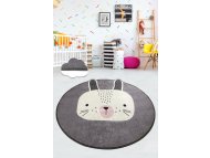 Conceptum Hypnose Okrugli multicolor tepih Bunny 140 cm (876CHL1312)