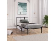 HANAH HOME Krevet Cemre Black 100 x 200