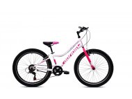 CAPRIOLO MTB Diavolo 400 24'' belo-pink (925300-12)