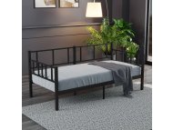 HANAH HOME Krevet od metala Daybed Black 100x200