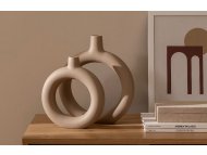 WALLXPERT Vaza Svetlo braon CY0143