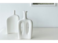 WALLXPERT Vaza bela CY0151