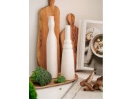 WALLXPERT Vaza set bela BSS030