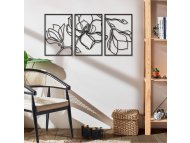 WALLXPERT Dekorativni metalni zidni pribor Floral Line APT529LS