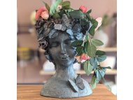 WALLXPERT Vaza Kelebek Antique Grey