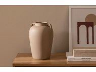 WALLXPERT Keramička svetlo braon vaza CY0137