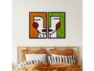 WALLXPERT Dekorativni zidni pribor Moss Friends