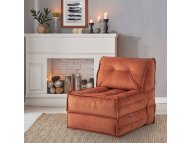 ATELIER DEL SOFA Sofa-krevet sa 1 sedicom Mocca Tile Red