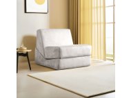 ATELIER DEL SOFA Sofa-krevet sa 1 sedicom Origami Convertable Cream