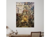 WALLXPERT Dekorativna slika od kaljenog stakla multicolor UV 185 70 x 100