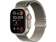 APPLE Watch Ultra2 v2 Cellular 49mm Natural Titanium Case with Natural Titanium Milanese Loop - L (mx5t3se/a)