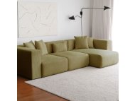 ATELIER DEL SOFA Ugaona sofa Yolo Khaki (383EVN1260)