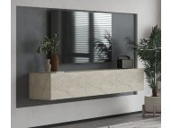 HANAH HOME TV polica Alfa Travertine