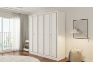 HANAH HOME Ormar mat bele boje Rb 094 02