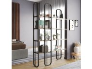 HANAH HOME Polica za knjige Sierra - Black