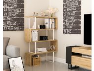 HANAH HOME Polica za knjige Adriana White Ud