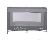 LORELLI BERTONI Prenosivi krevetac za bebe 1 nivo - Grey Star