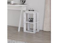 HANAH HOME Noćni ormarić Lonie Carrara Marble